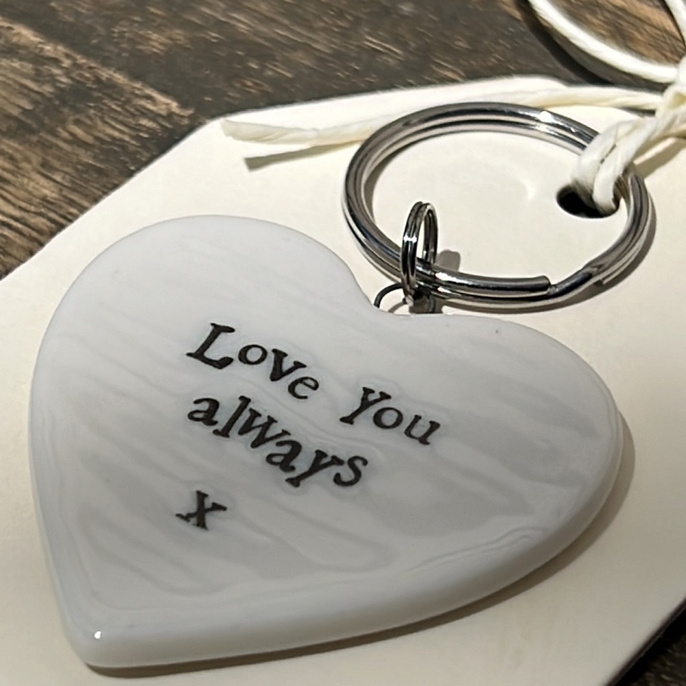 "Love You Always" Keychain